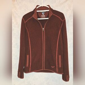 Coming Soon 👀 KUHL Womens Tara Full-zip Fleece Sweater Jacket ~ Large/ Red